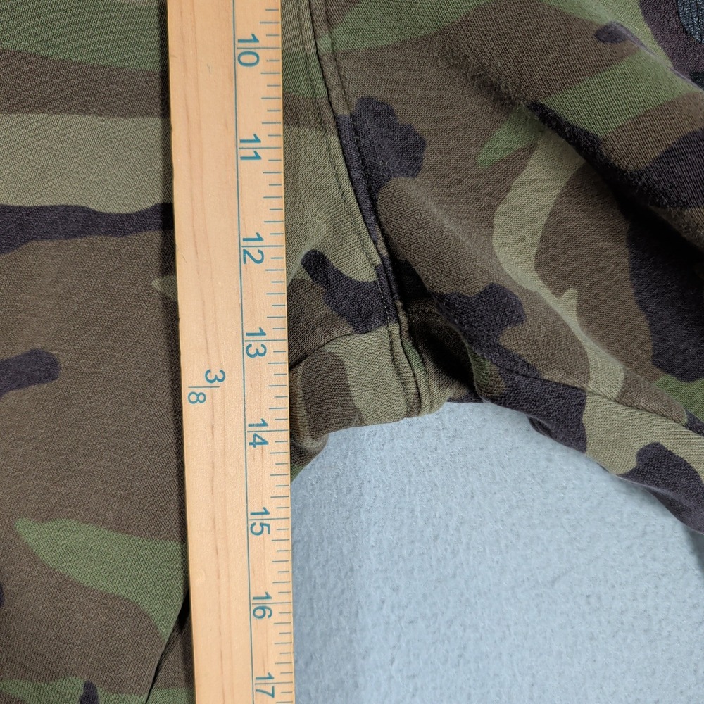 Jordan Sweatpants Mens L Green Camo Nike Air Jumpman Fleece Joggers Activewear - Picture 5 of 15